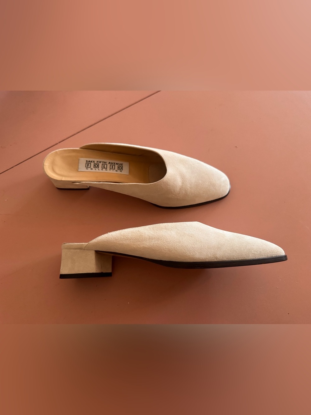 Slip-On Mules 9B but fits like 8